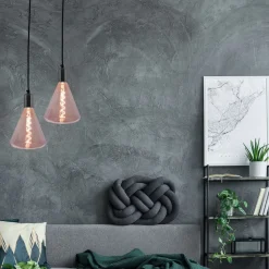 Näve LED-pære Dilly E27 4W 2200K dæmpbar, rødtonet