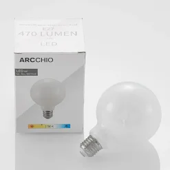 LED-pære E27 4 W 2.700 K G95 globe dæmpes opal, 3^Arcchio Sale