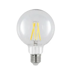 LED-pære E27 8 W 2.700 K G95 globe klar 3 stk^Arcchio Outlet