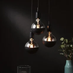 Paulmann LED-pære E27 827 6,5W hovedspejl sort mat