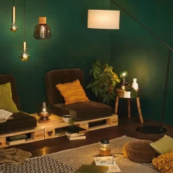 Paulmann LED-pære E27 827 6,5W hovedspejl sort mat