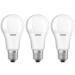 OSRAM Led Pærer>LED-pære E27 13 W, universalhvid, sæt med 3 stk