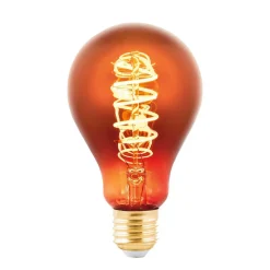 EGLO Filament Pære>LED-pære E27 filament 4 W 2.000 K belagt kobber
