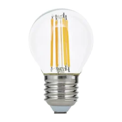 LED-pære E27 G45 4,5 W filament klar 827, dæmpes^ORION Discount