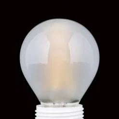 LED-pære E27 G45 4,5 W mat 827, kan dæmpes^ORION Hot