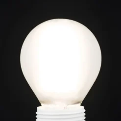 LED-pære E27 G45 4,5 W mat 827, kan dæmpes^ORION Hot