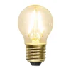STAR TRADING LED-pære E27 G45 filament 1,5W 2.100 K Soft Glow