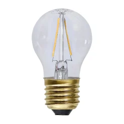 STAR TRADING LED-pære E27 G45 filament 1,5W 2.100 K Soft Glow