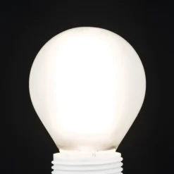 LED-pære, E27 G45, mat, 6W, 827, 720 lm, dæmpbar^ORION New