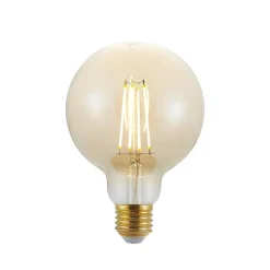 LED-pære E27 G95 6,5W 2.500K ravfarvet 3-trins dæmpbar^Arcchio Sale
