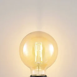 LED-pære E27 G95 6,5W 2.500K ravfarvet 3-trins dæmpbar^Arcchio Sale