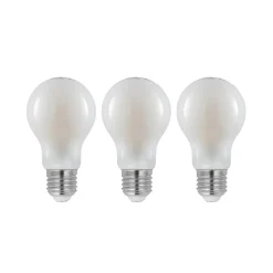 Arcchio LED-pære E27 8W 2.700 K dæmpes opal 3 stk