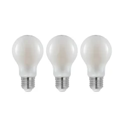 Arcchio LED-pære E27 6W 2.700 K dæmpes opal 3 stk