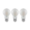 Arcchio Dæmpbar Led-Pære>LED-pære E27 4W 2.700 K, kan dæmpes, opal 3 stk