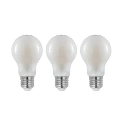 Arcchio Dæmpbar Led-Pære>LED-pære E27 4W 2.700 K, kan dæmpes, opal 3 stk