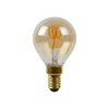 LED-pære E14 3W dråbe rav 2.200K dæmpbar^Lucide Sale