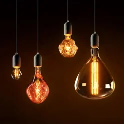 LED-pære Giant Drop E27 4W 918 dim kobber-metal.^Sigor Sale