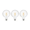 LED-pære med klar glødetråd E27 G125 3,8W 3000K 806lm 3er^Arcchio Discount