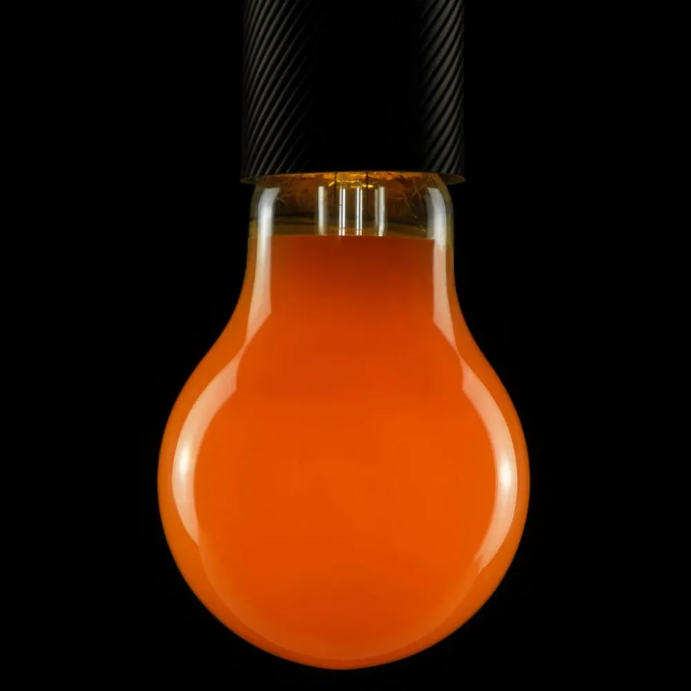 LED-pære, orange, E27, 2 W, dæmpbar^SEGULA New