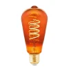 EGLO LED-pære ST64 E27 4 W 2.000 K filament kobber