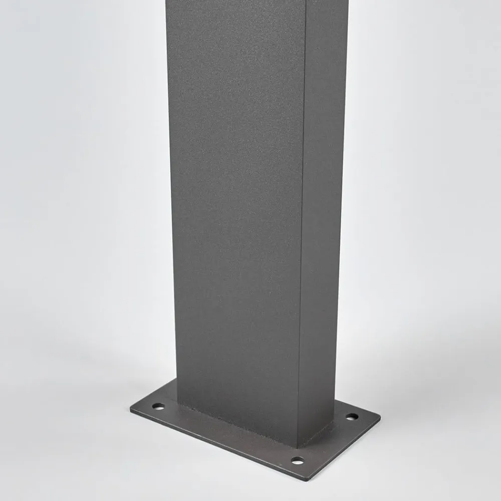 Lucande Gadebelysning Med Sensor>LED-pullert Marius med sensor, 100 cm