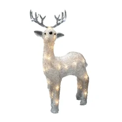 Konstsmide Christmas Julefigurer Udendørs|Julelys Udendørs>LED-rensdyrfigur udendørs IP44 klar 2.500K