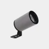 LEDS-C4 Eko udendørs spotlampe, grå, højde 15,7 cm, aluminium