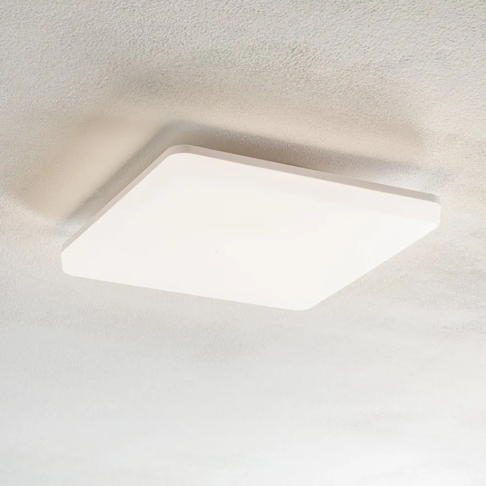 Heitronic LED-sensorloftlampe Pronto, kantet, 33x33cm