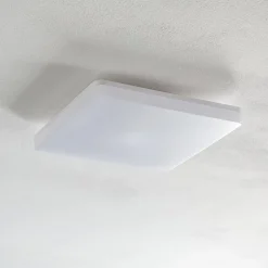 Heitronic LED-sensorloftlampe Pronto, kantet, 33x33cm