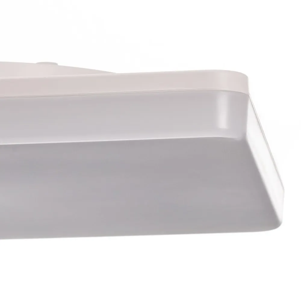 Heitronic LED-sensorloftlampe Pronto, kantet, 33x33cm