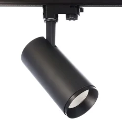 LED-skinnespot Lucea 3-faset 20W sort^Deko-Light Discount