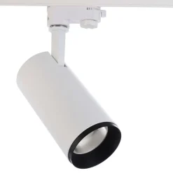 Deko-Light LED-skinnespot Lucea 3-faset 15 W hvid