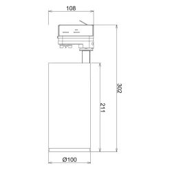 LED-skinnespot Lucea 3-faset 30 W hvid^Deko-Light Best