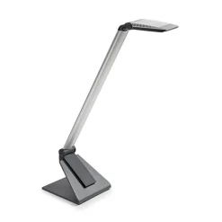 Maul LED-skrivebordslampe solaris, sølv, højde 64 cm