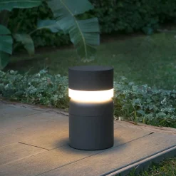 LED-sokkellampe Sete, mørkegrå^FARO BARCELONA Hot