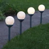 LED-sokkellampe solcelle Globus i sæt af 4^STAR TRADING Discount
