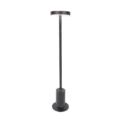Viokef LED-sokkellampe Tango mørkegrå Højde 50 cm Metal, jordspyd