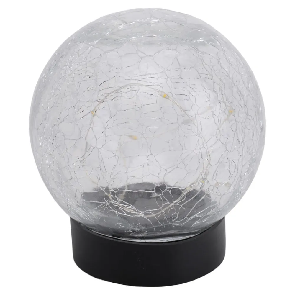 Näve LED-solcelle-dekolampe 5248203 i glas, sæt med 3