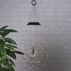 STAR TRADING Dekorationsbelysning|Solcellelamper>LED-solcellehængelampe Firework
