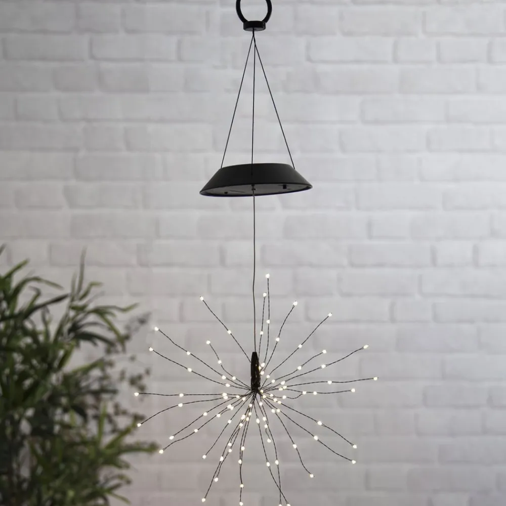 STAR TRADING Dekorationsbelysning|Solcellelamper>LED-solcellehængelampe Firework