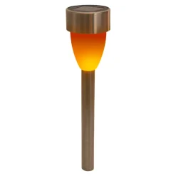 Näve LED-solcellelampe 4135006 med flammeeffekt 6er-sæt