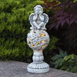 STAR TRADING LED-solcellelampe Angel