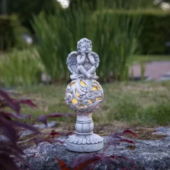 STAR TRADING LED-solcellelampe Angel