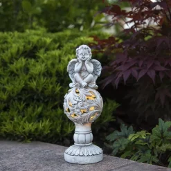 STAR TRADING LED-solcellelampe Angel