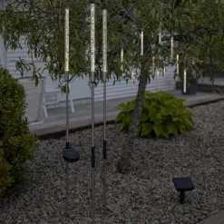 LED-solcellelampe Bubbly i sæt af 3, varm hvid^STAR TRADING Hot