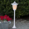LED-solcellelampe Flame, 4-i-1, hvid^STAR TRADING Discount
