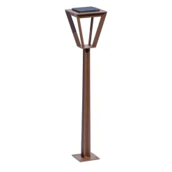 LED-solcellelampe Metro med sensor, corten^Les Jardins Clearance