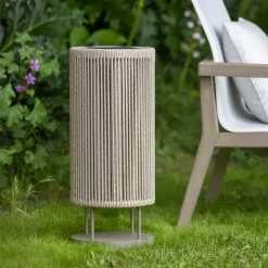 Les Jardins Solcellelamper>LED-solcellelampe Rop&Strip Højde 58 cm, 3.000 K, 500 lm