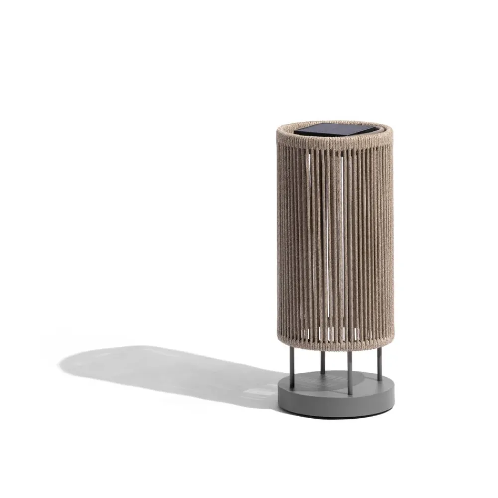 Les Jardins Solcellelamper>LED-solcellelampe Rop&Strip Højde 58 cm, 3.000 K, 500 lm