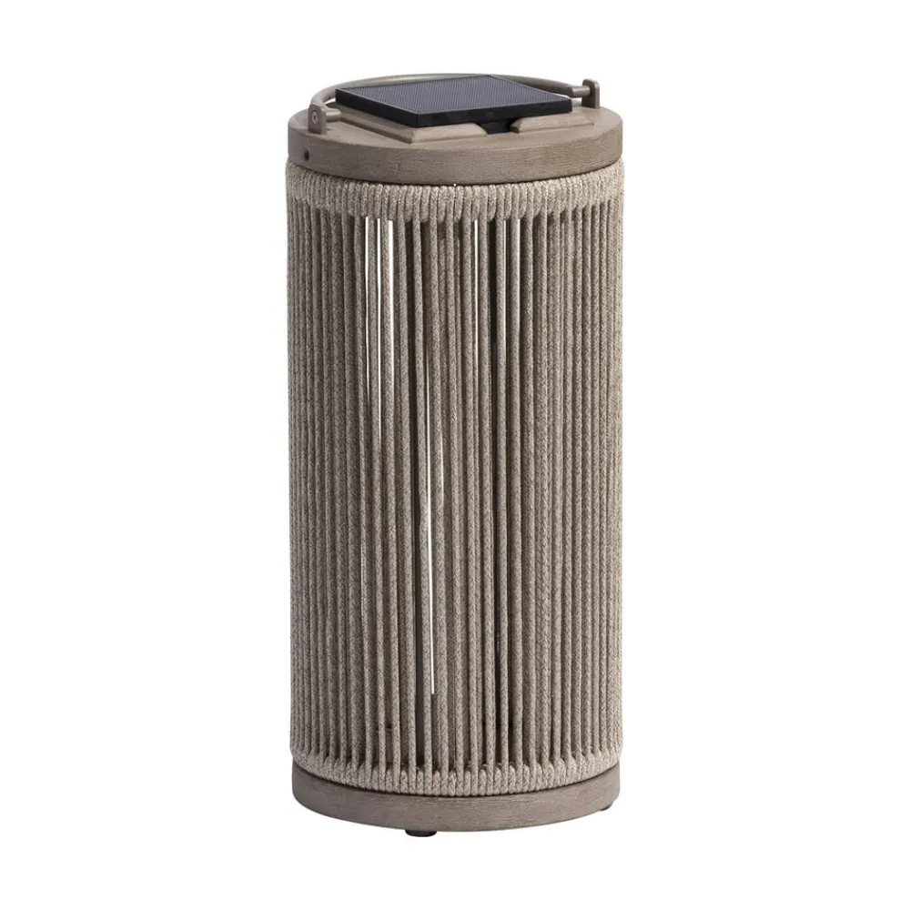 Les Jardins Solcellelamper>LED-solcellelampe Rop&Strip højde 40 cm, 3.000 K, 500 lm